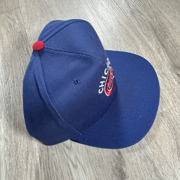Vintage Chicago Cubs Hat NEW Snapback MLB Baseball Annco Blue Cap - Picture 7 of 7